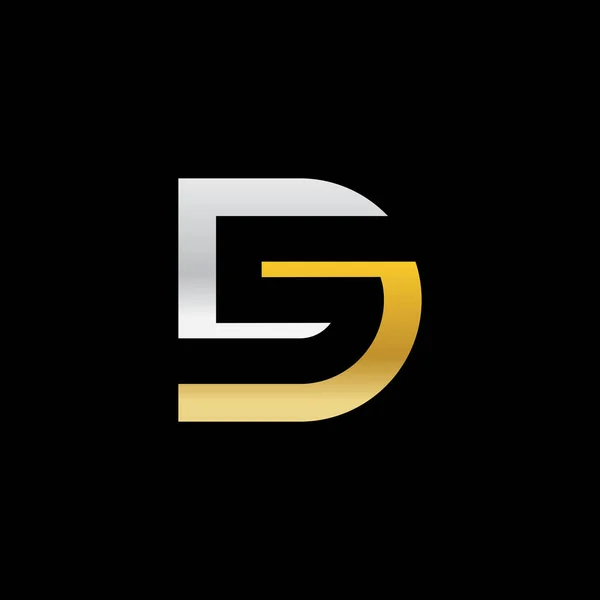 Alfabet Letters Monogram Logo Elegante Professionele Letter Pictogram Ontwerp Zwarte — Stockvector