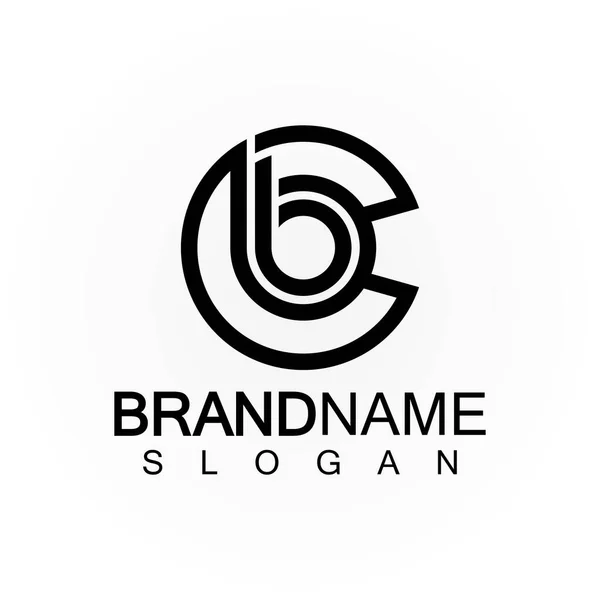 Litery Alfabetu Monogram Logo Elegancki Profesjonalny Wzór Ikony Liter — Wektor stockowy