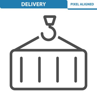 Delivery Icon. EPS 10, Professional, Pixel Perfect Vector Icon