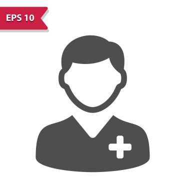 Doctor Icon. Dentist, Pharmacist, Intern