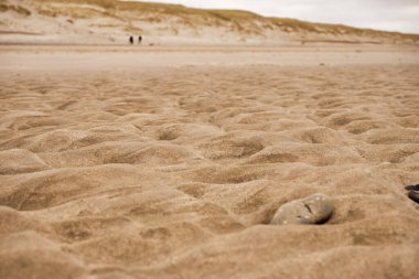 Sandy beach at the North Sea