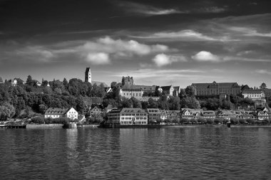 The city of Meersburg on Lake Constance