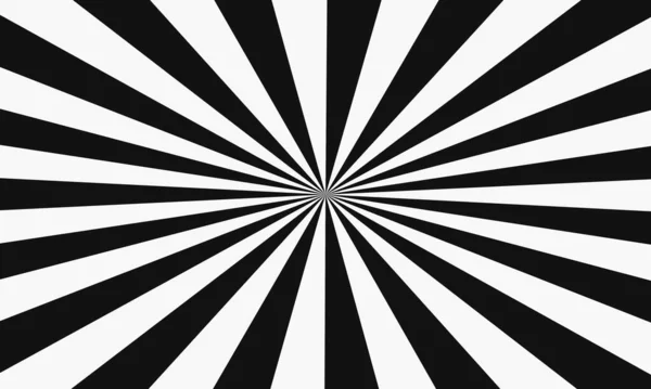 Sunbrust Schwarz Weiß Abstrakt Hintergrund — Stockfoto
