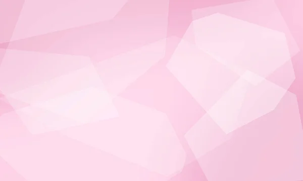 Rózsaszín Fehér Geometriai Formák Lágy Gradiens Absztrakt Háttérrel — Stock Fotó