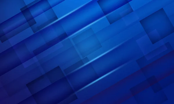 Blauwe Tegels Lijnen Vierkanten Abstracte Technologie Achtergrond — Stockfoto