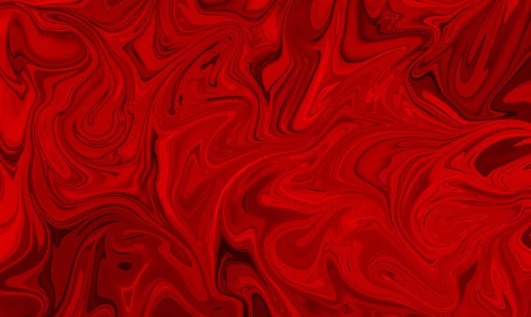 Pintura Vermelha Aquarela Líquido Estilo Abstrato Fundo — Fotografia de Stock