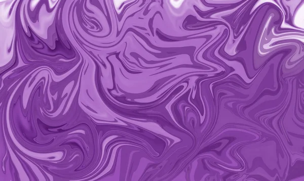 紫色の塗装ブラシ液体スタイル抽象的な背景 — ストック写真