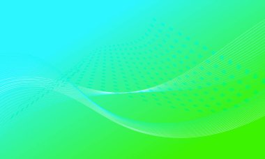 yeşil çizgiler yumuşak gradyan soyut arkaplanı dalgalandırır