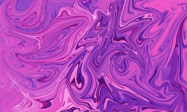 Розовый Фиолетовый Жидкость Картина Всплеск Маслом Стиль Абстрактный Фон — стоковое фото