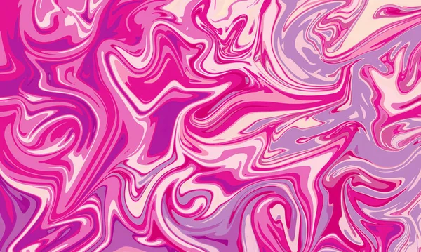 Fioletowy Różowy Płyn Malarstwo Akwarela Abstrakcyjne Tło — Zdjęcie stockowe