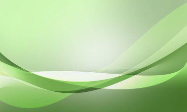 yeşil çizgiler dalga eğrisi yumuşak eğimli soyut arkaplan