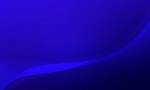 Curvas Onda Azul Elemento Gradiente Suave Con Fondo Abstracto Gradiente — Foto de Stock