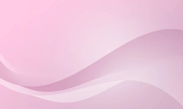 ピンクの線曲線波ソフトグラデーションアブストラクト背景 — ストック写真