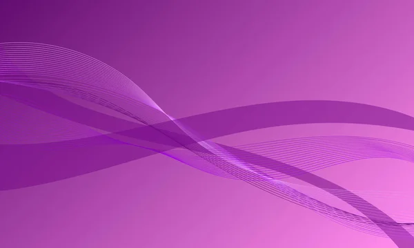Рожева Фіолетова Крива Хвиля Лінії Який Градієнт Абстрактний Фон — стокове фото