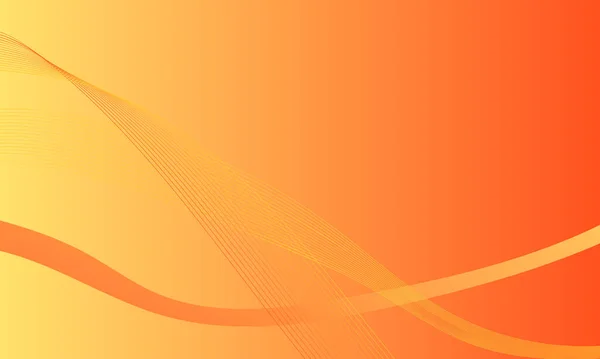 yellow orange curve wave business lines with soft gradient abstract background