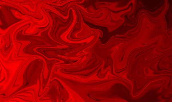Vermelho Marrom Sangue Líquido Óleo Pintura Respingo Água Cor Artístico — Fotografia de Stock