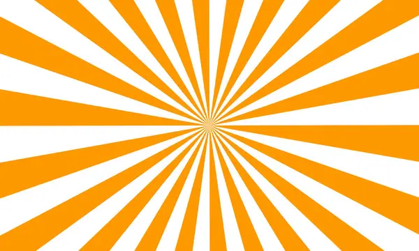 Naranja Sunburst Gráfico Sol Elemento Abstracto Fondo — Foto de Stock