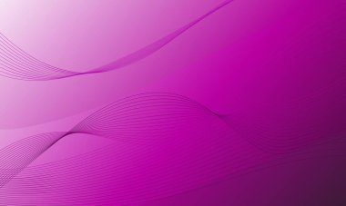 Menekşe pembe renk dalgası eğrileri yumuşak gradyan soyut arkaplan çizgileri