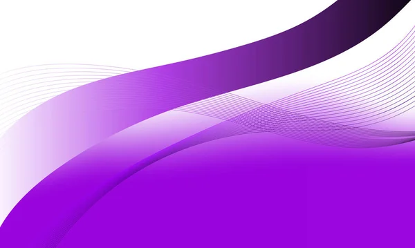 violet purple lines wave curves with smooth gradient abstract background
