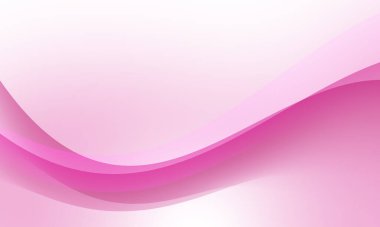 pembe dalga eğrileri çizgileri yumuşak beyaz ve pembe gradyan soyut arkaplan