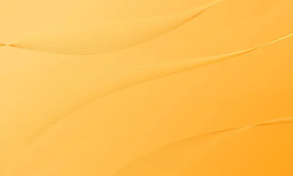 Amarillo Naranja Color Líneas Ondas Curvas Suave Gradiente Abstracto Fondo — Foto de Stock