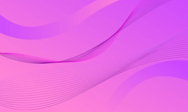 soyut pembe menekşe çizgileri dalgaları düzgün eğimli arkaplan