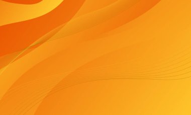Soyut turuncu sarı renk, düzgün eğimli arkaplan üzerinde hareket çizgileri dokusu var.
