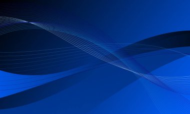 mavi çizgiler dalga eğrisi düzgün eğimli soyut arkaplan