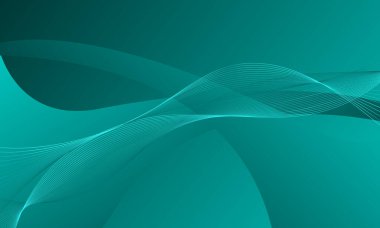 yeşil iş çizgileri düzgün eğimli soyut arkaplan