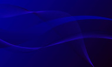 mavi iş çizgileri yumuşak gradyan soyut arkaplanı eğriliyor