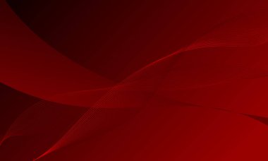 kırmızı çizgiler dalga eğrisi yumuşak eğimli soyut arkaplan