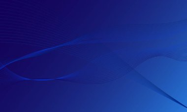 mavi iş hatları düzgün eğimli soyut arkaplan eğrileri sallıyor