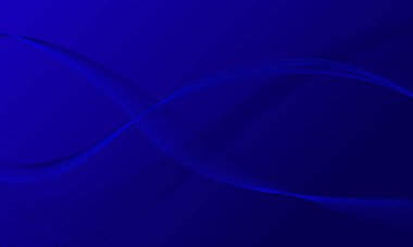 mavi yumuşak çizgiler eğriler ve gradyan soyut teknoloji arka planı