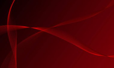 düz çizgilere sahip kırmızı siyah gradyan dalga eğrileri soyut arkaplan