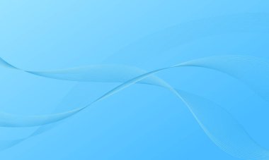 mavi ışık çizgileri eğrileri soyut arkaplan ile dalgalandırır