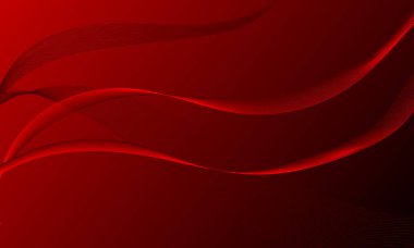 kırmızı düz çizgiler eğrileri soyut arkaplan eğrisi ile dalgalandırır