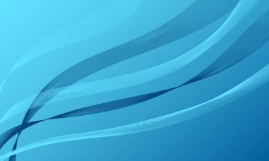 soyut mavi ışık yumuşak çizgileri eğrileri düzgün eğimli arkaplan ile dalgalandırır