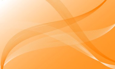 turuncu çizgiler soyut arkaplanda eğriler oluşturur