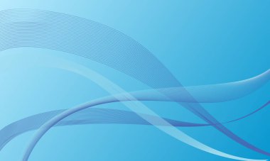 mavi ışık çizgileri yumuşak eğimli soyut arkaplan eğrileri sallıyor