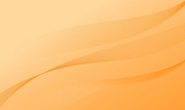 turuncu iş şeridi dalgaları yumuşak gradyan soyut arkaplan üzerinde eğriler