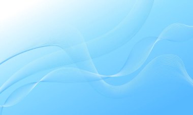 mavi ışık iş hatları düzgün eğimli soyut arkaplan eğrileri sallıyor