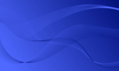 mavi düz çizgiler eğrileri soyut arkaplan eğrisiyle dalgalandırır
