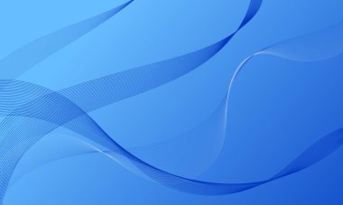 mavi düz çizgiler yumuşak eğimli soyut arkaplan eğrileri sallıyor