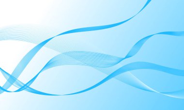 mavi ışık çizgileri yumuşak eğimli soyut arkaplan eğrileri sallıyor