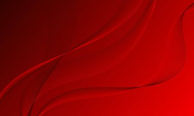 kırmızı düz çizgiler eğrileri soyut arkaplan eğrisi ile dalgalandırır