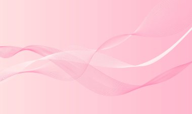 Pembe düz çizgiler eğriler ve soyut arkaplan eğrileri