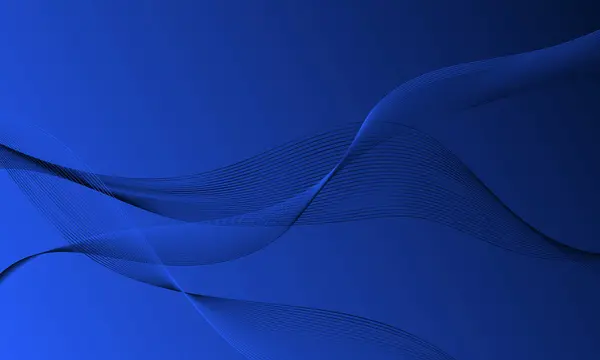 mavi çizgiler soyut arkaplanda eğriler oluşturuyor