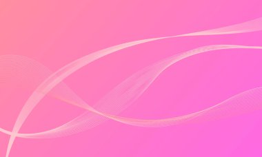 Soyut pembe menekşe çizgileri gradinet arkaplan üzerinde eğriler sallıyor
