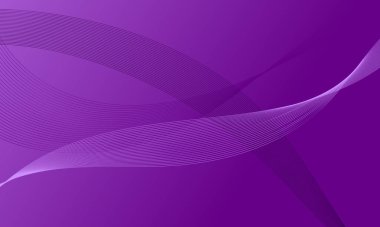Menekşe mor çizgiler düz eğimli soyut arkaplan eğrileri sallıyor