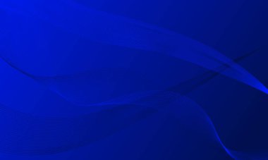 mavi çizgiler gradyan soyut arkaplan üzerinde eğriler sallıyor